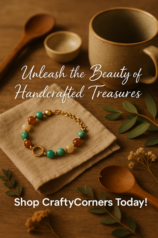 Unleash the Beauty of Handcrafted Treasures — Shop CraftyCorners Today!