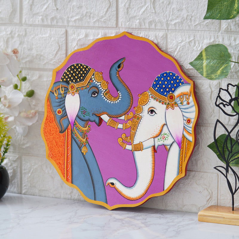 Handmade Pichwai Wall Painting – Creative & Positive Home Decor – Waterproof & Dust Resistant