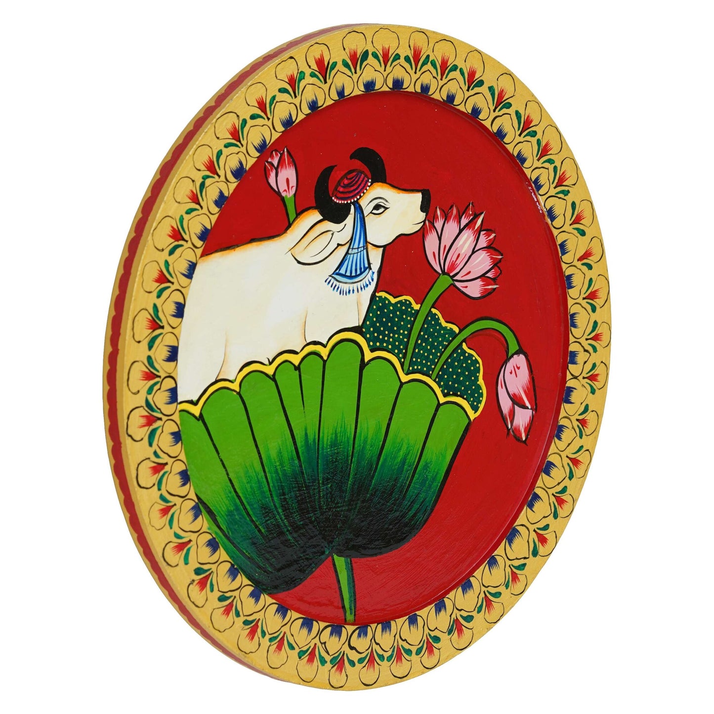 Handmade Pichwai Wall Painting – Creative & Positive Home Decor – Waterproof & Dust Resistant