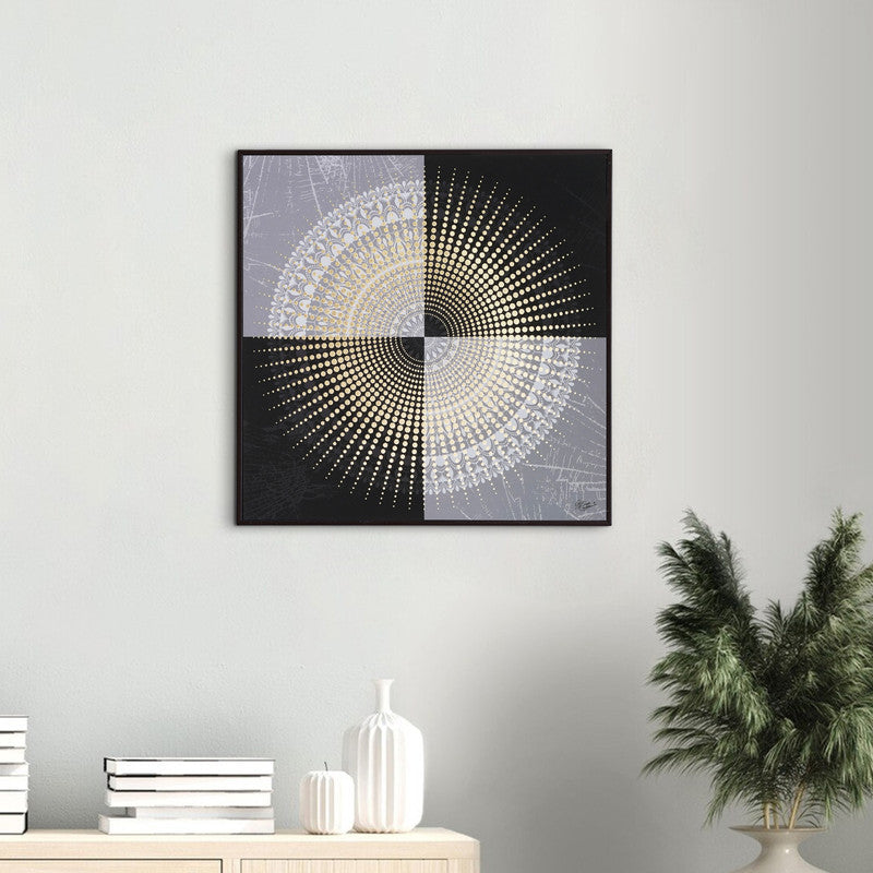 Golden Horizon – Artistic Modern Abstract Wall Art