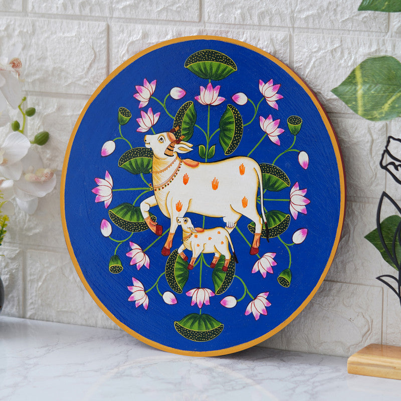 Handmade Pichwai Wall Painting – Creative & Positive Home Decor – Waterproof & Dust Resistant