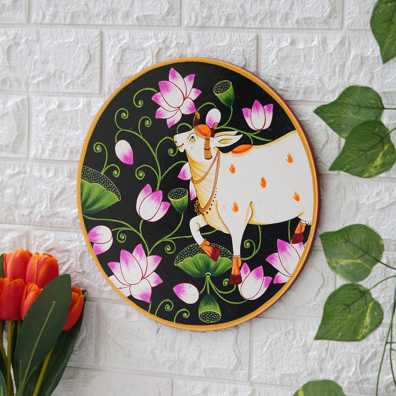 Handmade Pichwai Wall Painting – Creative & Positive Home Decor – Waterproof & Dust Resistant