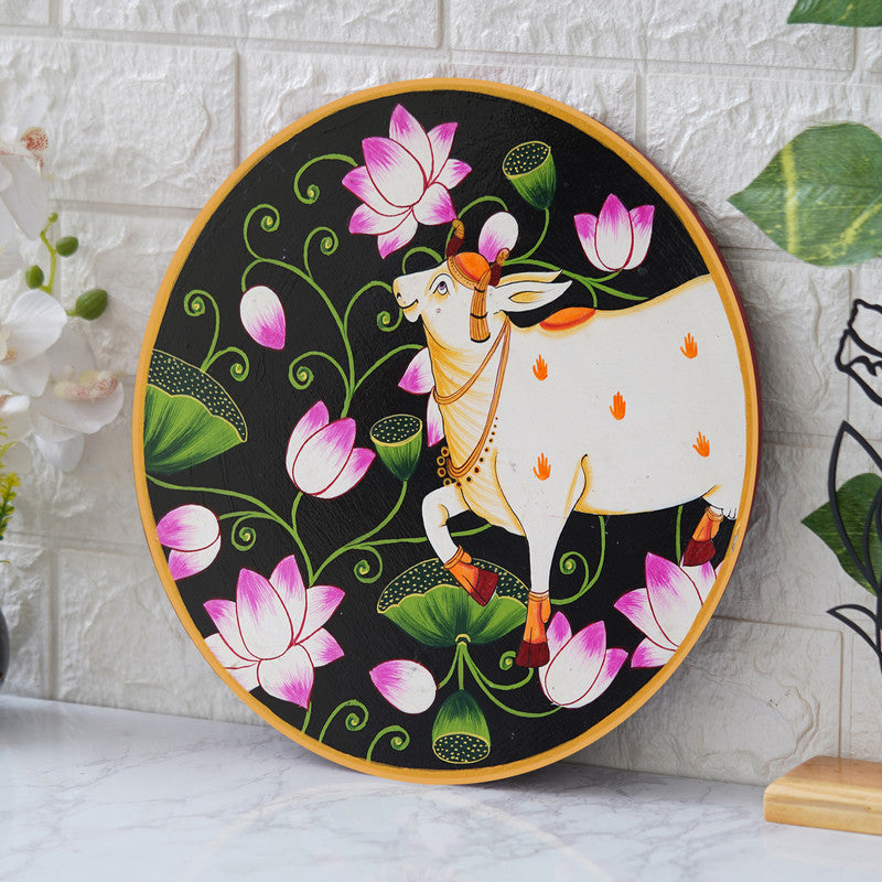 Handmade Pichwai Wall Painting – Creative & Positive Home Decor – Waterproof & Dust Resistant