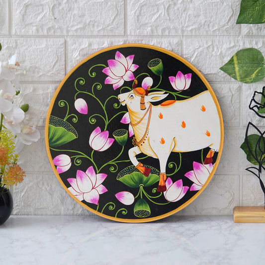 Handmade Pichwai Wall Painting – Creative & Positive Home Decor – Waterproof & Dust Resistant