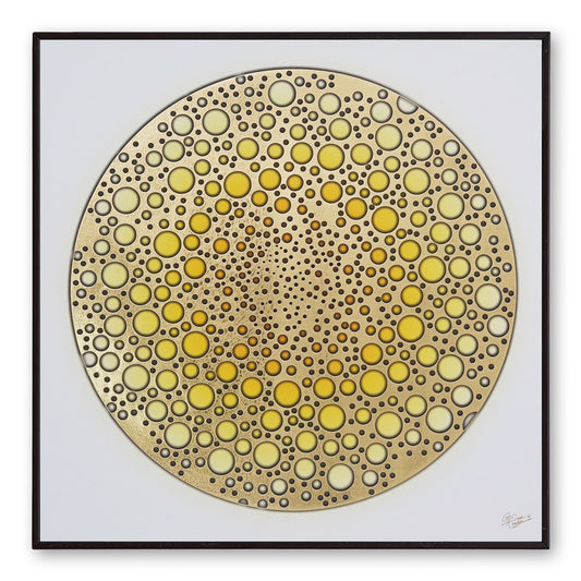 Golden Horizon – Artistic Modern Abstract Wall Art