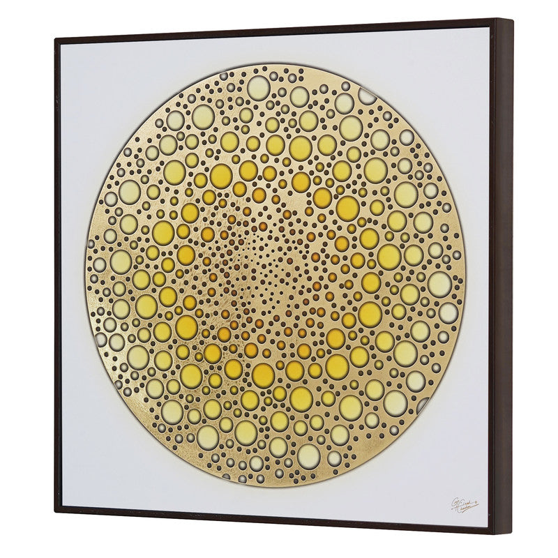 Golden Horizon – Artistic Modern Abstract Wall Art