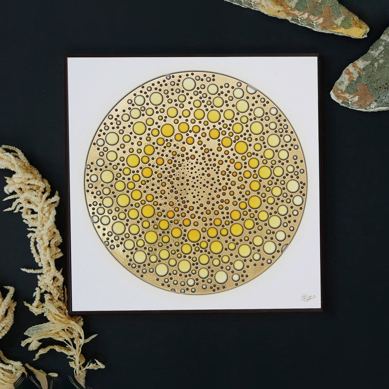 Golden Horizon – Artistic Modern Abstract Wall Art