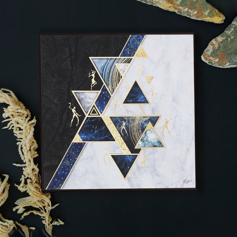 Golden Horizon – Artistic Modern Abstract Wall Art