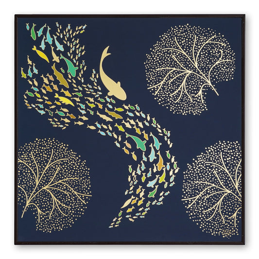 Golden Horizon – Artistic Modern Abstract Wall Art
