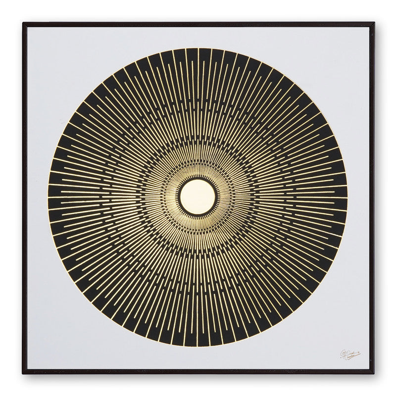 Golden Horizon – Artistic Modern Abstract Wall Art