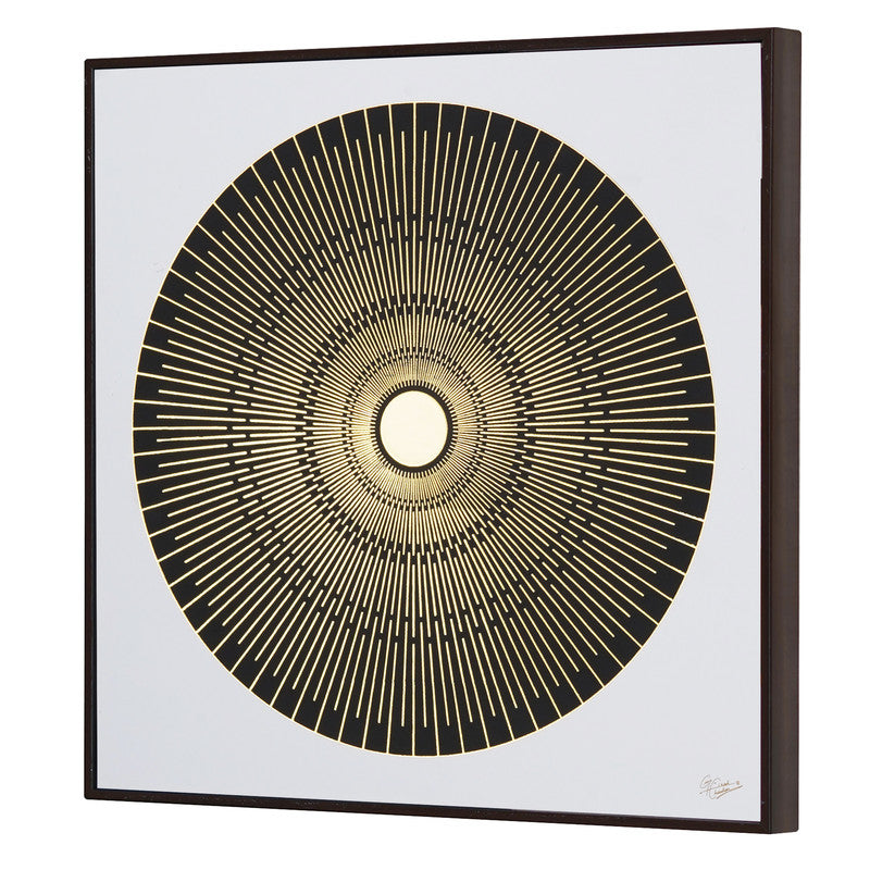 Golden Horizon – Artistic Modern Abstract Wall Art