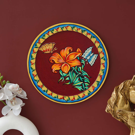 Handmade Pichwai Wall Painting – Creative & Positive Home Decor – Waterproof & Dust Resistant