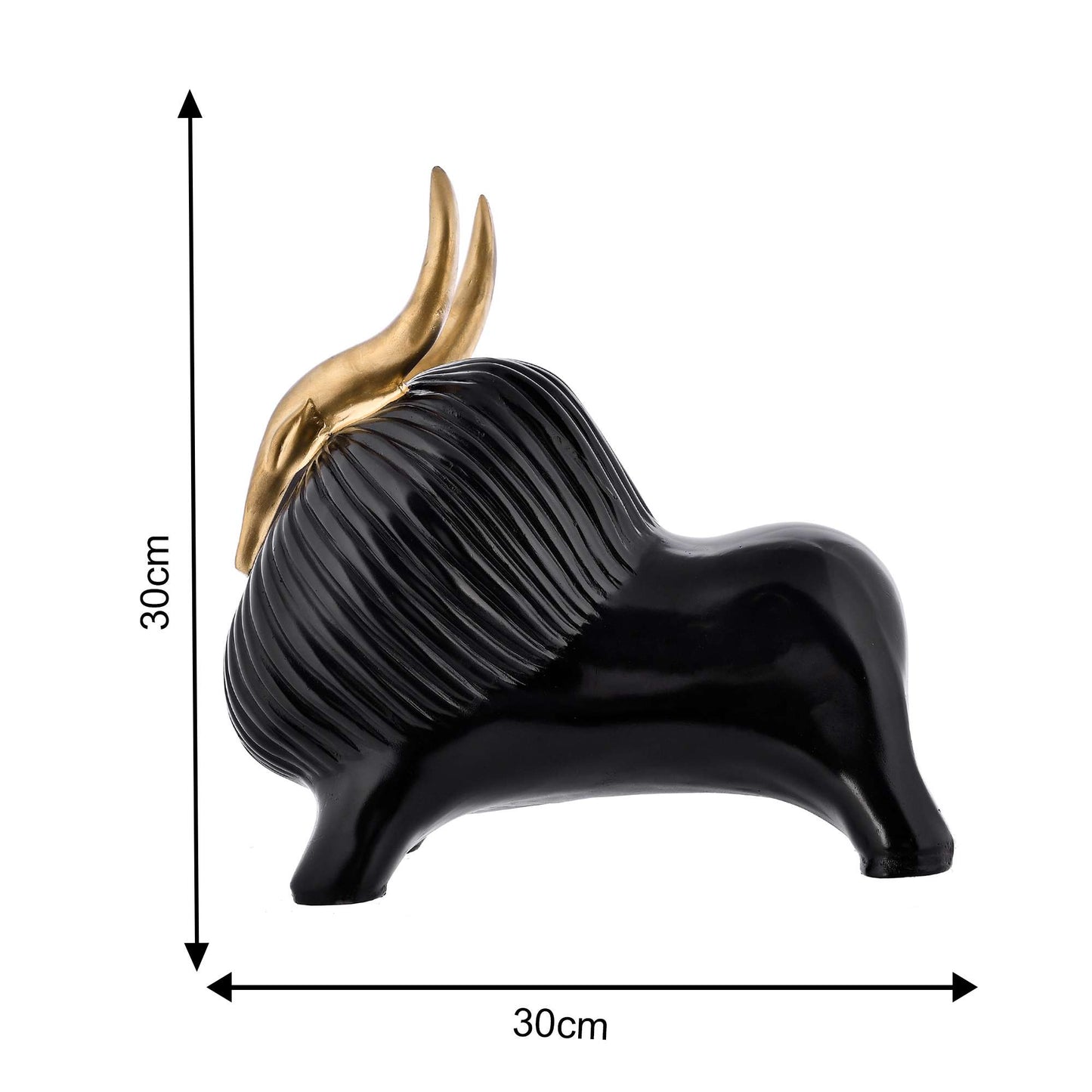 Bull SculptureElegant Yak Showpiece – Majestic Home Decor Accent for Living Room, Bedroom & Office