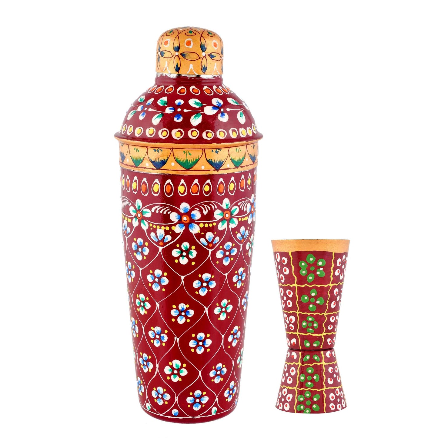 Classic Aluminium Flask with Multipurpose glass