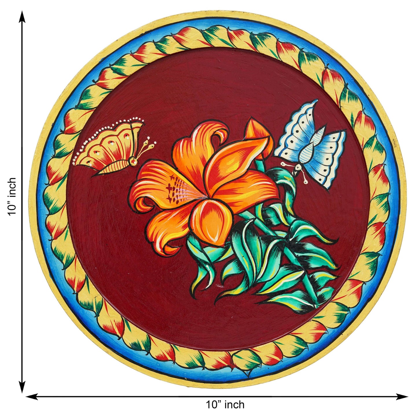 Handmade Pichwai Wall Painting – Creative & Positive Home Decor – Waterproof & Dust Resistant