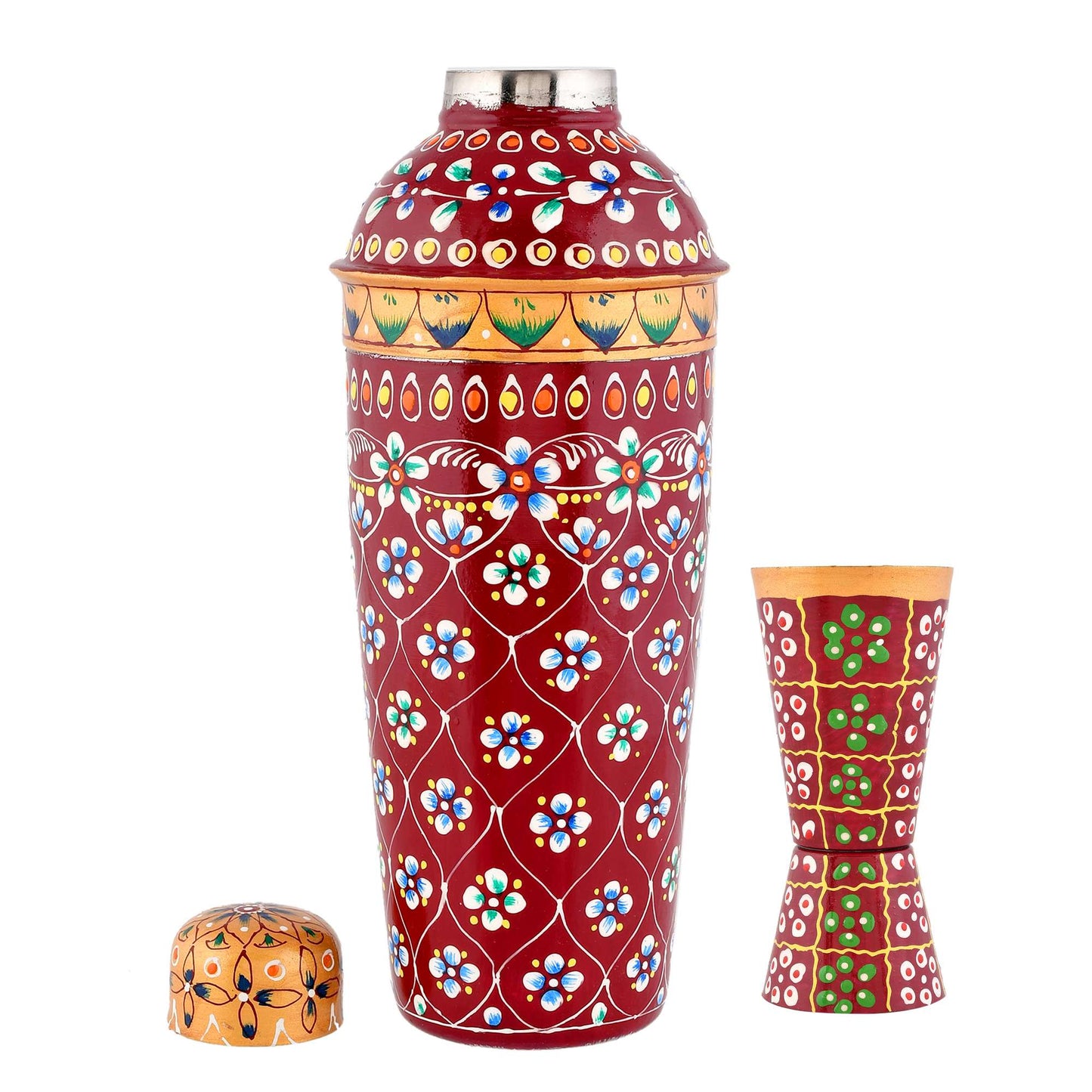 Classic Aluminium Flask with Multipurpose glass