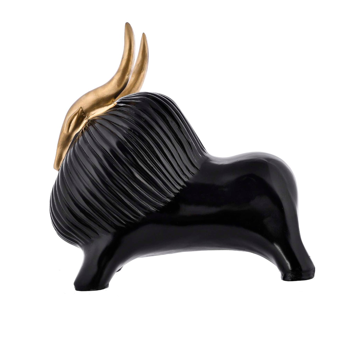 Bull SculptureElegant Yak Showpiece – Majestic Home Decor Accent for Living Room, Bedroom & Office
