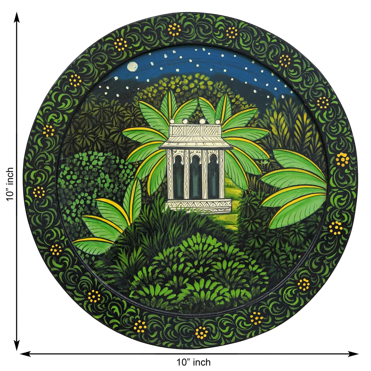 Handmade Pichwai Wall Painting – Creative & Positive Home Decor – Waterproof & Dust Resistant