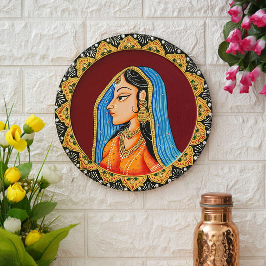 Handmade Pichwai Wall Painting – Creative & Positive Home Decor – Waterproof & Dust Resistant