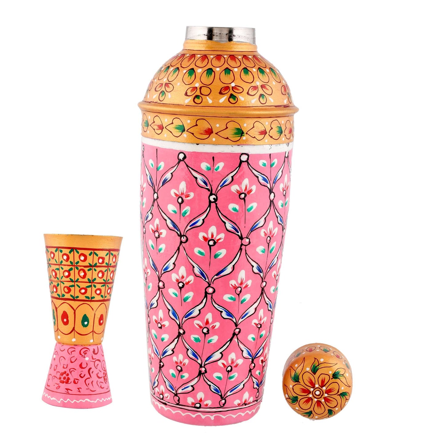 Classic Aluminium Flask with Multipurpose glass