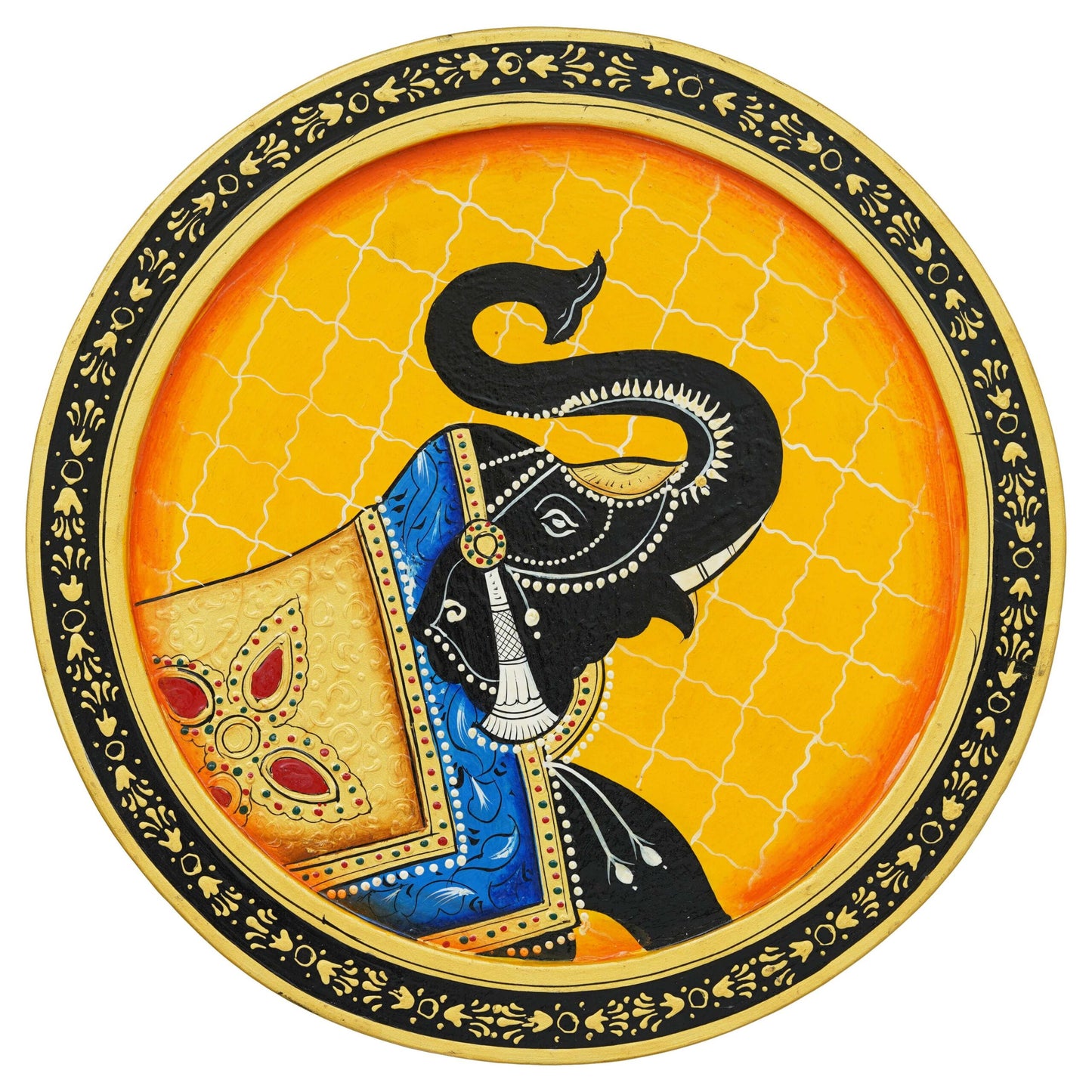 Handmade Pichwai Wall Painting – Creative & Positive Home Decor – Waterproof & Dust Resistant