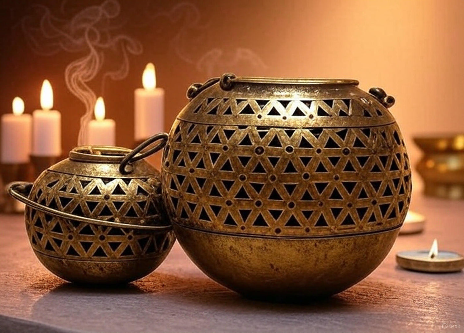 Bronze Elegance – Handcrafted Idols & Home Accents