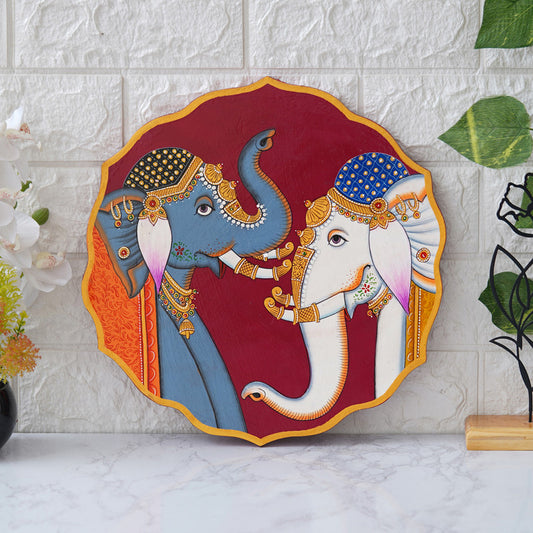 Handmade Pichwai Wall Painting – Creative & Positive Home Decor – Waterproof & Dust Resistant