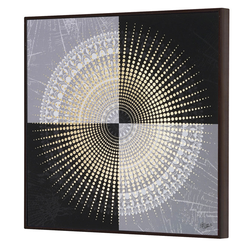 Golden Horizon – Artistic Modern Abstract Wall Art