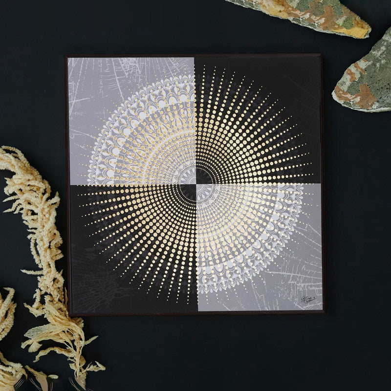Golden Horizon – Artistic Modern Abstract Wall Art
