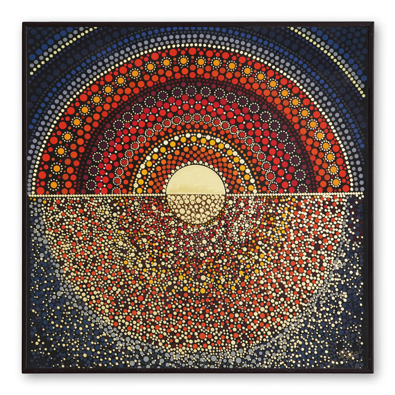 Golden Horizon – Artistic Modern Abstract Wall Art