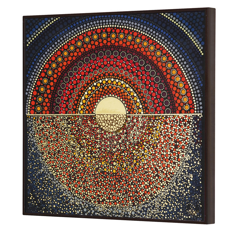 Golden Horizon – Artistic Modern Abstract Wall Art