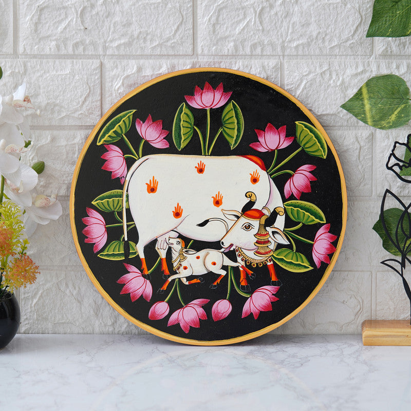 Handmade Pichwai Wall Painting – Creative & Positive Home Decor – Waterproof & Dust Resistant