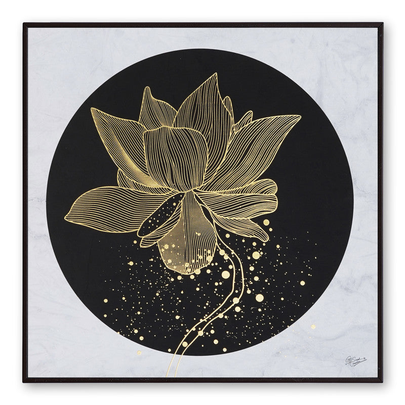 Golden Horizon – Artistic Modern Abstract Wall Art