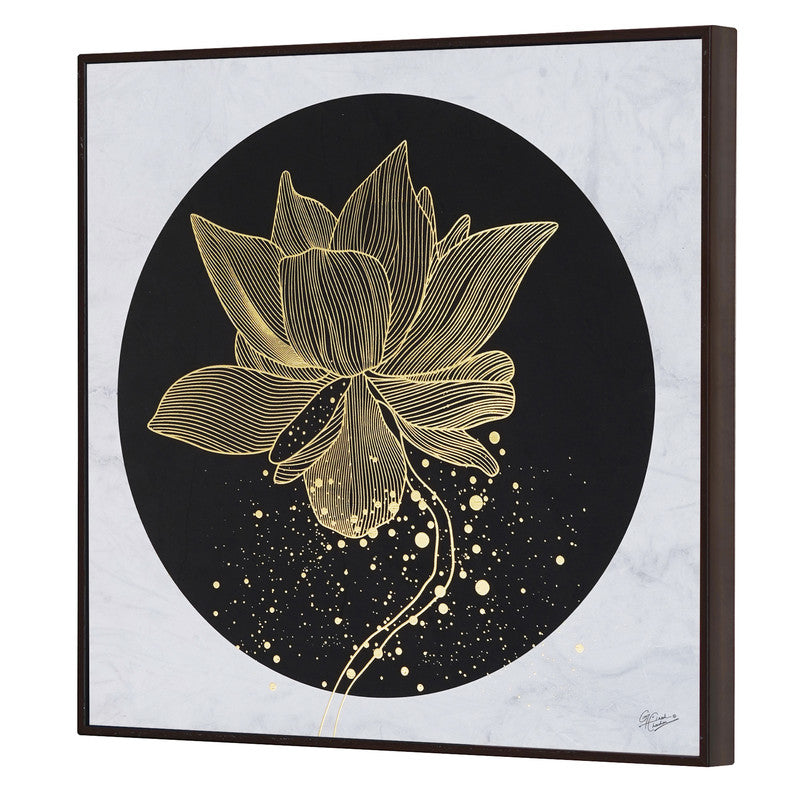 Golden Horizon – Artistic Modern Abstract Wall Art