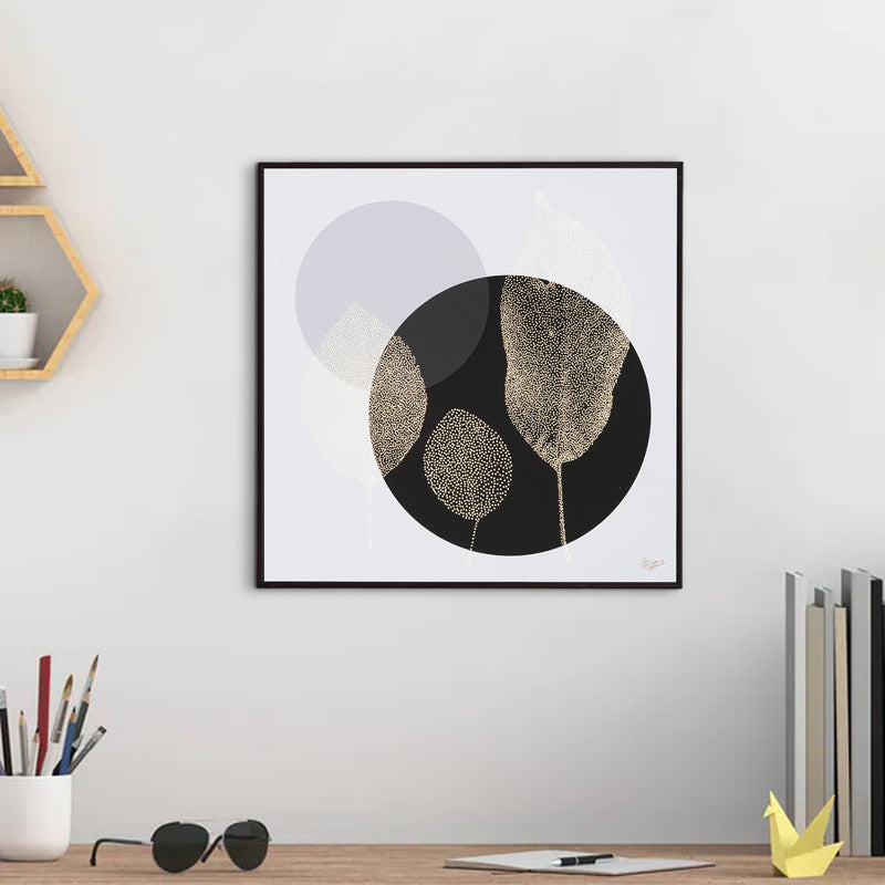 Golden Horizon – Artistic Modern Abstract Wall Art