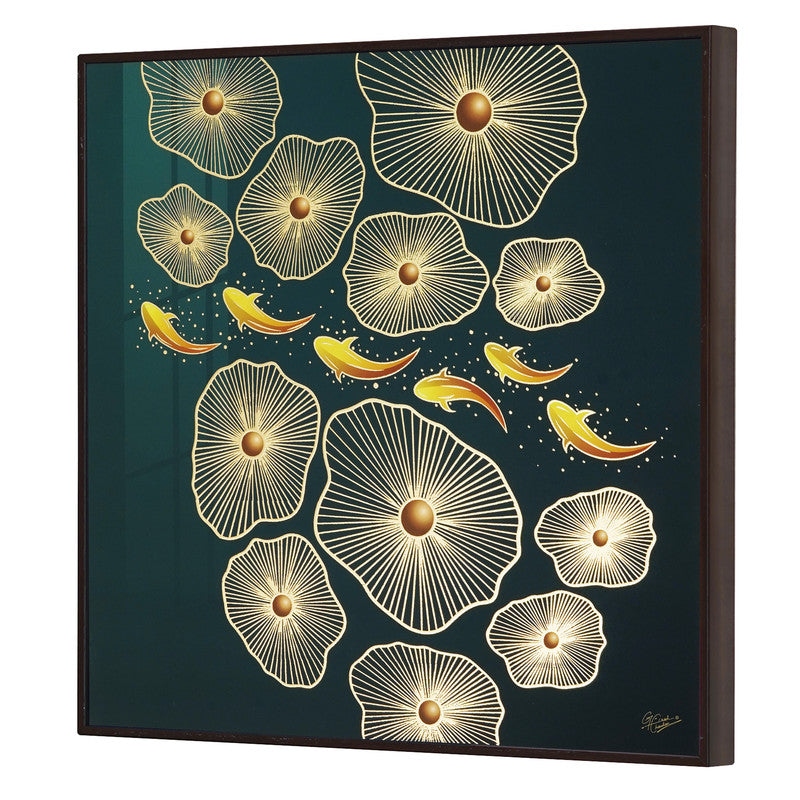 Golden Horizon – Artistic Modern Abstract Wall Art