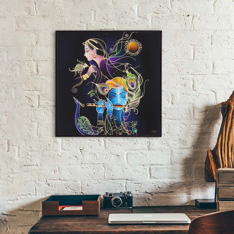 Golden Horizon – Artistic Modern Abstract Wall Art