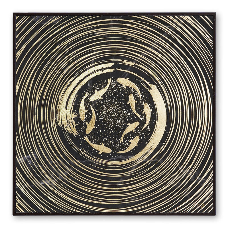 Golden Horizon – Artistic Modern Abstract Wall Art