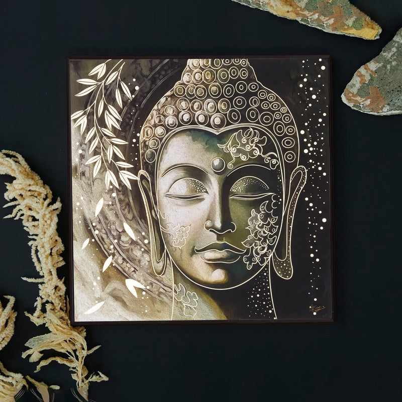 Golden Horizon – Artistic Modern Abstract Wall Art