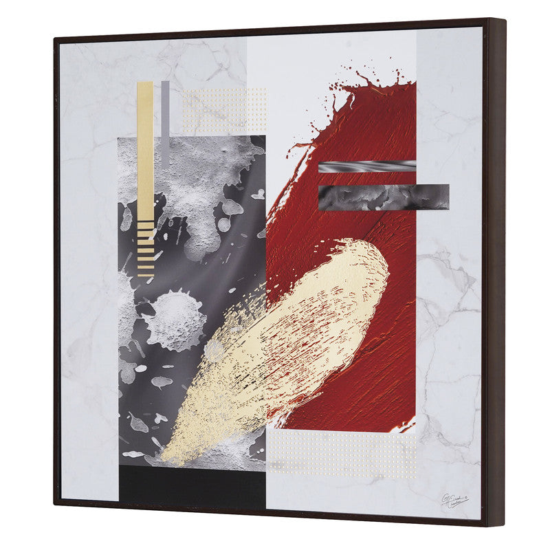 Golden Horizon – Artistic Modern Abstract Wall Art