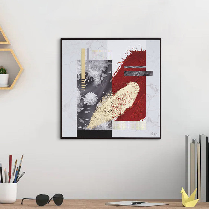 Golden Horizon – Artistic Modern Abstract Wall Art