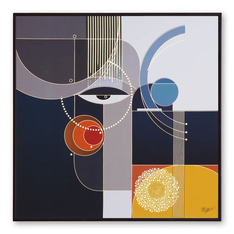 Golden Horizon – Artistic Modern Abstract Wall Art
