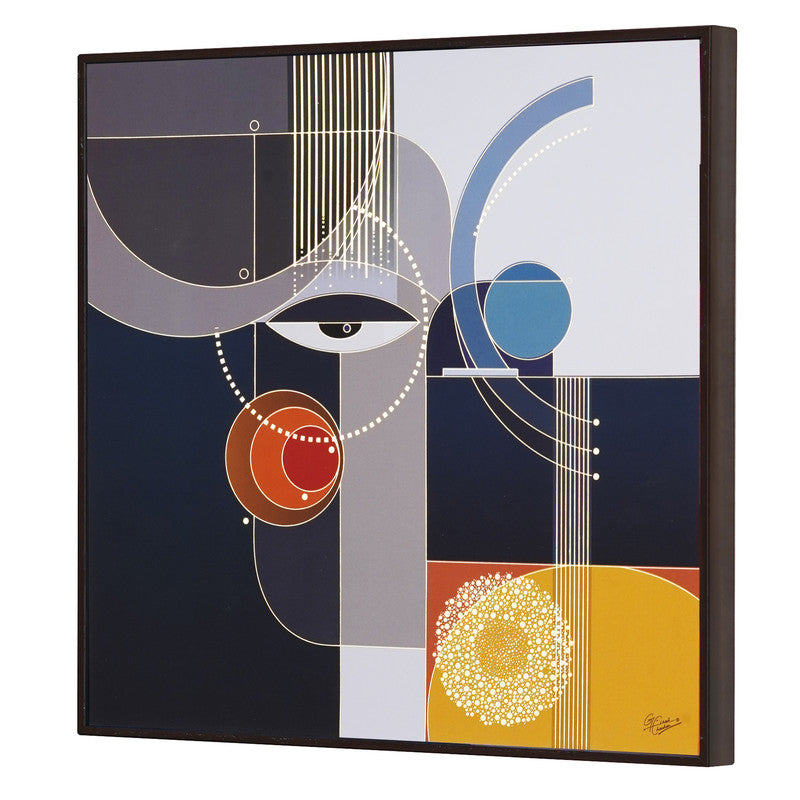 Golden Horizon – Artistic Modern Abstract Wall Art