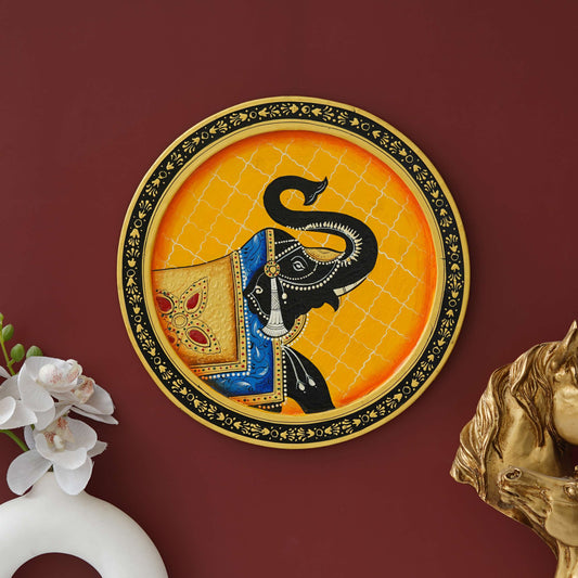 Handmade Pichwai Wall Painting – Creative & Positive Home Decor – Waterproof & Dust Resistant