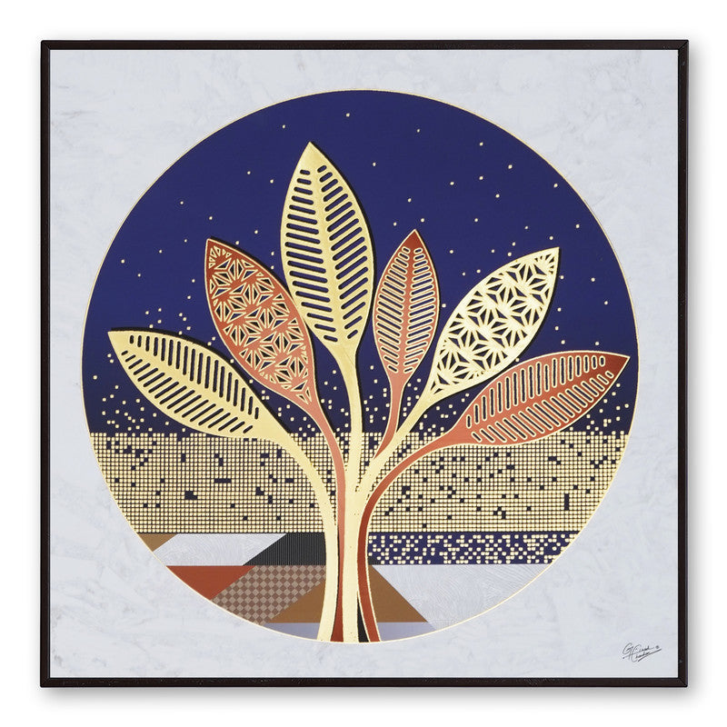 Golden Horizon – Artistic Modern Abstract Wall Art