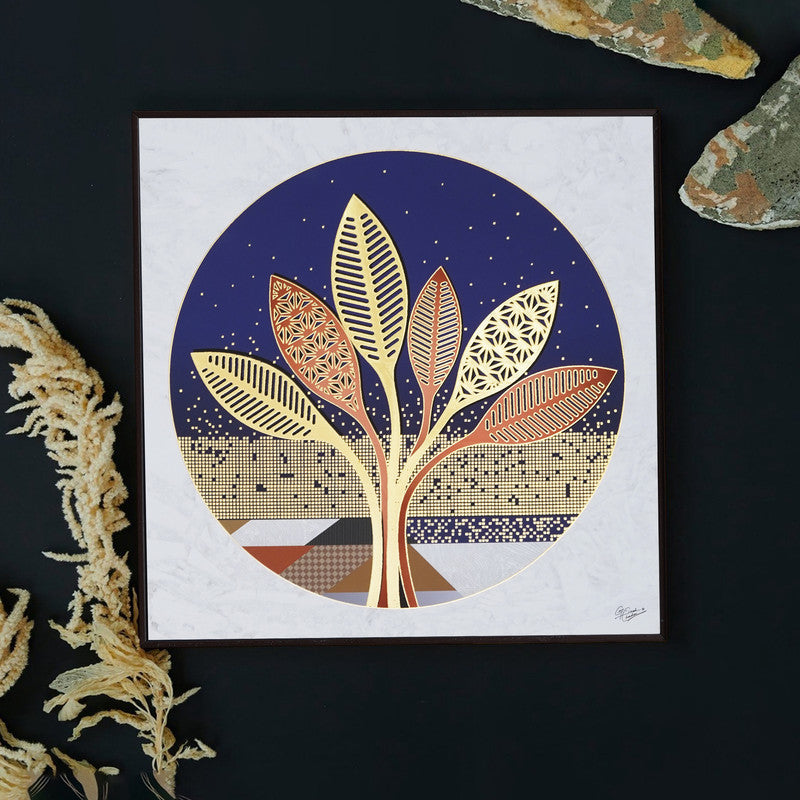 Golden Horizon – Artistic Modern Abstract Wall Art