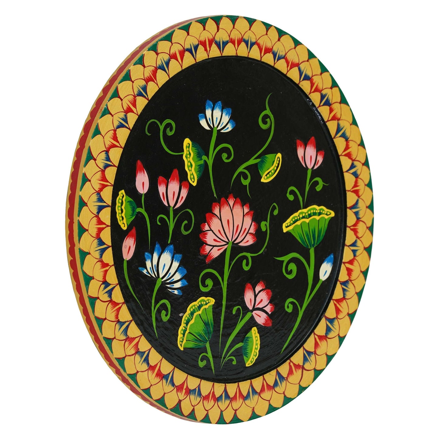 Handmade Pichwai Wall Painting – Creative & Positive Home Decor – Waterproof & Dust Resistant