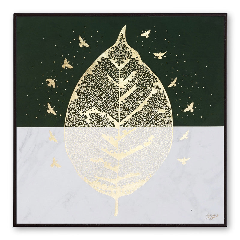 Golden Horizon – Artistic Modern Abstract Wall Art