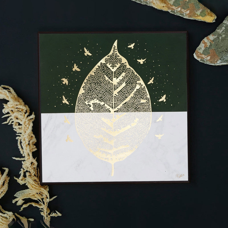 Golden Horizon – Artistic Modern Abstract Wall Art