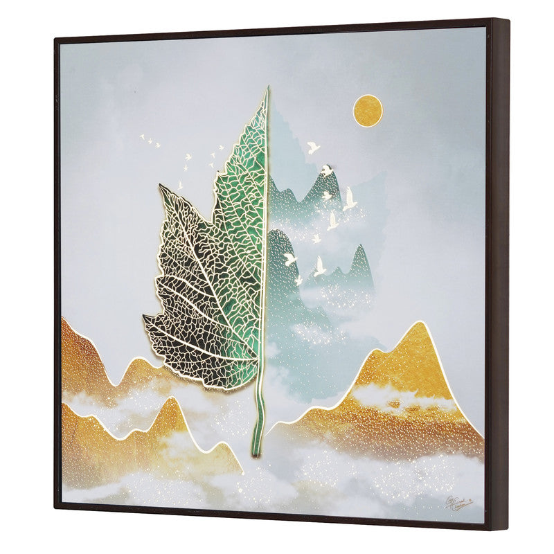 Golden Horizon – Artistic Modern Abstract Wall Art
